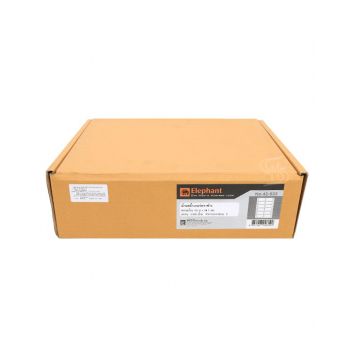ป้ายสติ๊กเกอร์ คอมพิวเตอร์ ตราช้าง รุ่น 42-633 (101.6x48.7mm) 