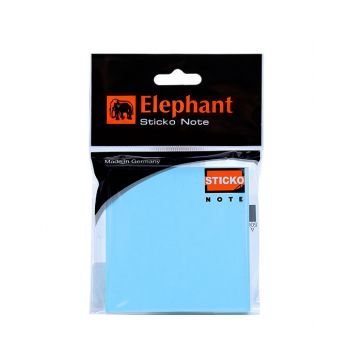 (Clearance) กระดาษโน๊ตแถบกาว ตราช้าง สีฟ้า 3x3 นิ้ว (SD106911)