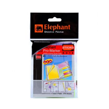 (Clearance) กระดาษโน๊ตแถบกาว ตราช้าง Pro-Marker (SD125158)