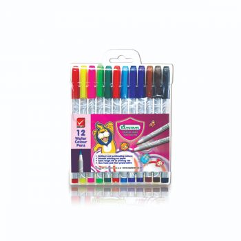(1Free1) ปากกาสีเมจิก 12 สี Master Art