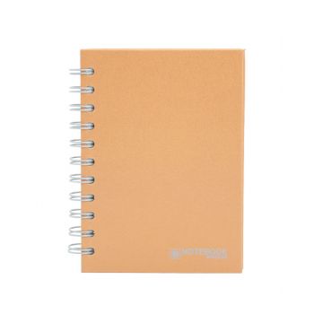 สมุดบันทึกปกแข็งริมลวด ตราช้าง รุ่น SATIN WHC-303S ขนาด A6 (คละสี)