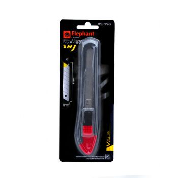 คัตเตอร์ ตราช้าง รุ่น P-1801A ขนาด 18 มม. 
