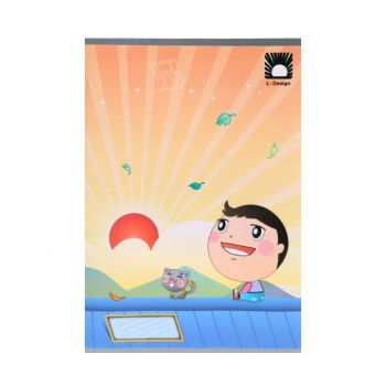 สมุดนักเรียน ตราช้าง L102 60 แกรม 40 แผ่น (คละลาย) 