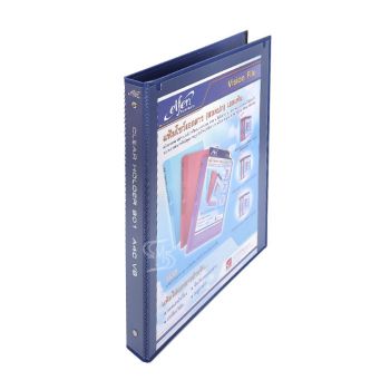 แฟ้มโชว์เอกสาร 3 ห่วง วิวบายเดอร์ เอลเฟ่น รุ่น 801 สีน้ำเงิน (10ไส้)
