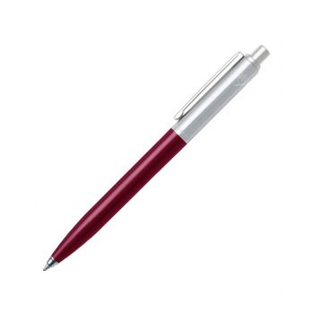 ปากกาลูกลื่น Sheaffer Sentinel Burgundy Barrel//Brushed Chrome #321-BUR