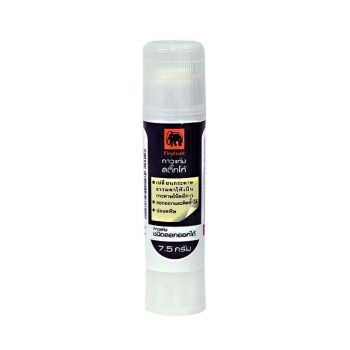 กาวแท่งติดใหม่ได้ ตราช้าง Repositionable Glue Stick ขนาด 7.5 G.
