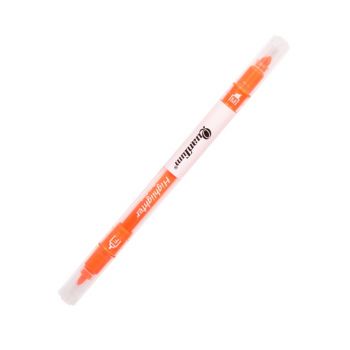 ปากกาเน้นข้อความ 2 หัว Quantum QH-780 ส้ม 
