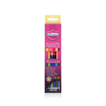 สีไม้ 2 หัว 12 สี มาสเตอร์อาร์ต