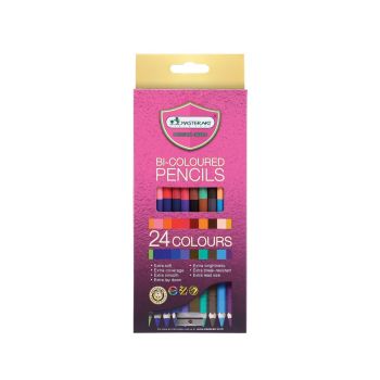 สีไม้ Master Art 2 หัว 24 สี 