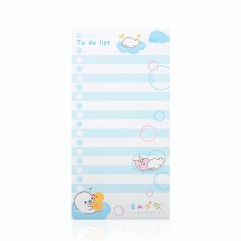 (Clearance) กระดาษโน๊ต ตราช้าง รุ่น SNOTE-107 ขนาด 75x150 มม. ลายมาเมะโกมะ (SD274184)