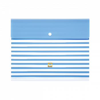 แฟ้มกระดุมพลาสติก 4 ช่อง ตราช้าง File Idea รุ่น F04P (คละลาย) 