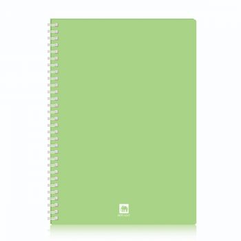 สมุดริมลวด ตราช้าง รุ่น WPP-121T ขนาด B5 70 แกรม 40 แผ่น สีเขียวอ่อน 