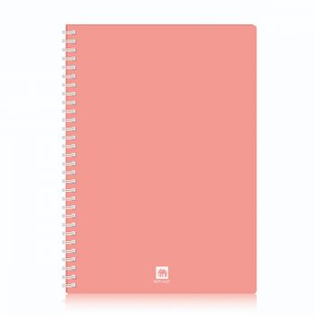 สมุดริมลวด ตราช้าง รุ่น WPP-122T ขนาด B5 70 แกรม 40 แผ่น สีพีช 