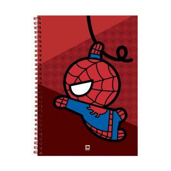สมุดริมลวด ตราช้าง รุ่น WMV-201 MARVEL ขนาด B5 70 แกรม 60 แผ่น