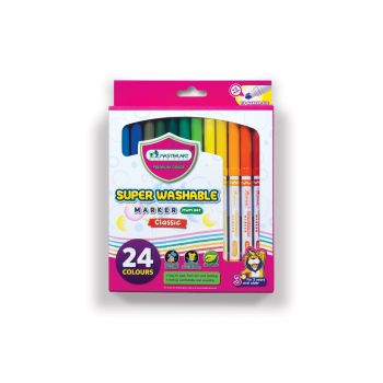 ปากกาเมจิกล้างออกได้ Master Art รุ่นคลาสสิค 24 สี MWM24T