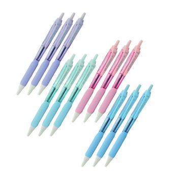 Set : UNI Set ปากกา ยูนิ เจ็ทสตรีม SXN-101FL-05 หมึกน้ำเงิน จำนวน 12 แท่ง