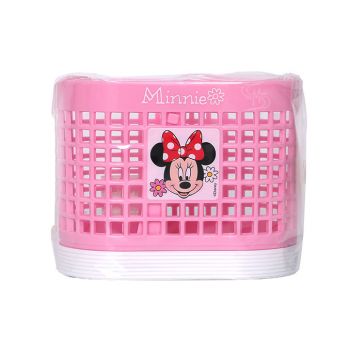 ตะกร้าแบ่งช่อง ลาย Minnie mouse - 008 (คละสี)