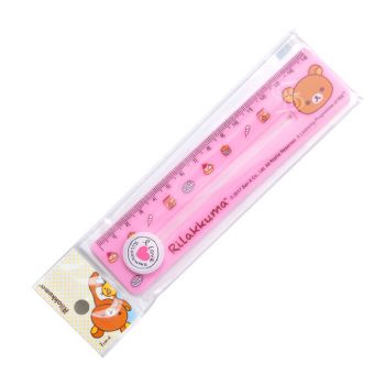 ไม้บรรทัดป้ายหมุน rilakkuma - 001 (คละสี)