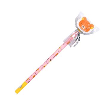 ดินสอไม้หัวยางลบไดคัท rilakkuma - 004