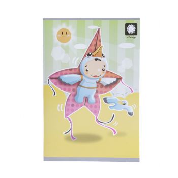 สมุดนักเรียน ตราช้าง L104 60 แกรม 40 แผ่น (คละลาย) 