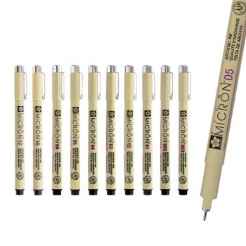 ปากกาหัวเข็มตัดเส้น Pigma Micron