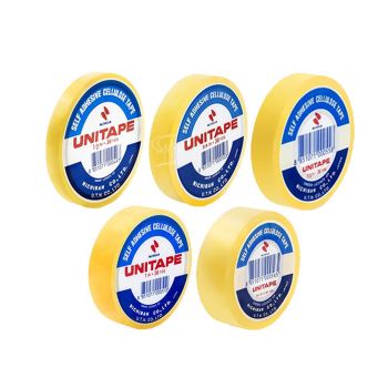 เทปใสเซลลูโลสแกนเล็ก 1นิ้ว Uni Tape