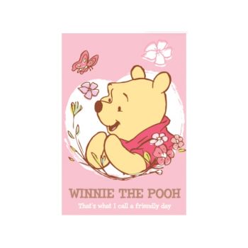 สมุดบันทึกปกอ่อนเย็บลวด Pooh - 458