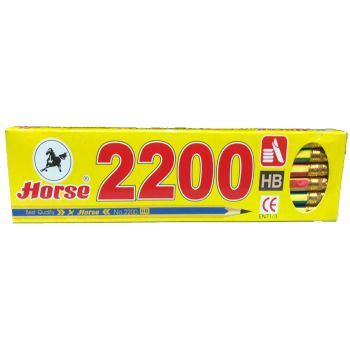ดินสอดำ HB ตราม้า รุ่น 2200