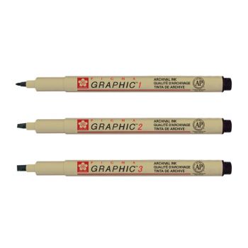 ปากกาตัดเส้นพิกม่า Pigma Graphic 