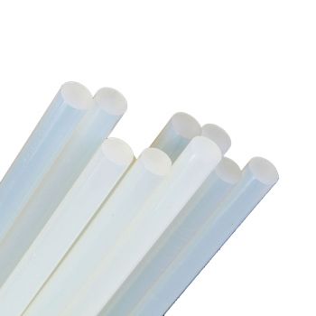 กาวแท่งร้อนขนาดเล็ก 7 มม. EASY สีขาวใส (แพ็ค 12 แท่ง)