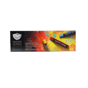 สีชอล์กน้ำมัน Master Art รุ่น Master Series 25 สี 