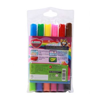 ปากกาเมจิกล้างออกได้ Master Art 6 สี