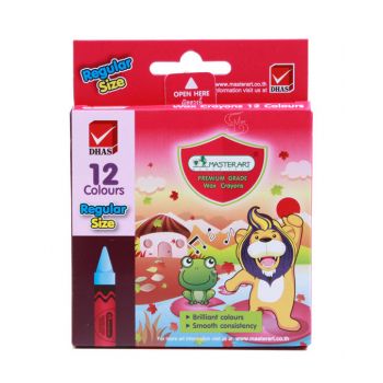 สีเทียน Master Art ขนาดกลาง 12 สี 