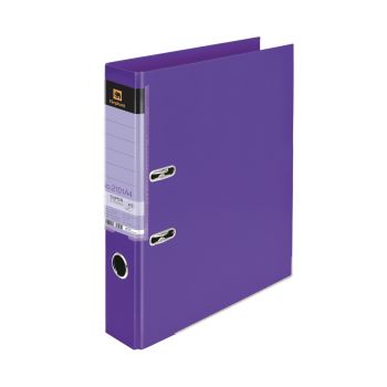 (Clearance) แฟ้มสันแคบ ตราช้าง รุ่น 2101A4 สัน 2 นิ้ว ขนาด A4 สีม่วง (แพ็ค 3 เล่ม) (SD223977)