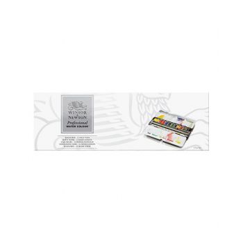 สีน้ำ Winsor & Newton ชุด AWC 12สี Black Box #0193548
