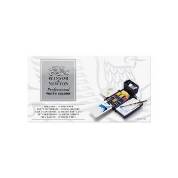 สีน้ำ Winsor & Newton ชุด 12 สี AWC Field Box #0190685
