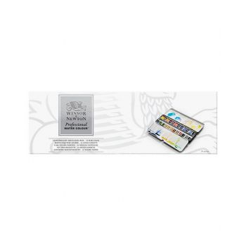 สีน้ำ Winsor & Newton ชุด AWC 24สี Light Box #0190553