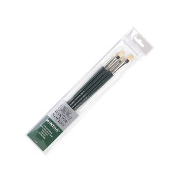 ชุดพู่กันสีน้ำมัน LH Winsor & Newton เบอร์ 4 #5990607