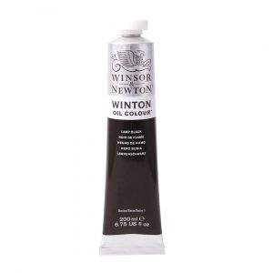 สีน้ำมัน Winsor & Newton Winton 200 มล. เบอร์ 337 Lamp Black