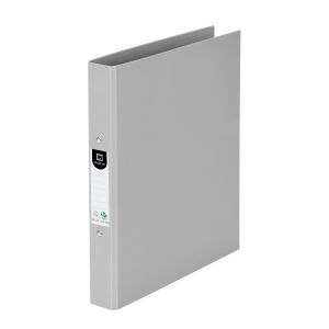 แฟ้ม 2 ห่วง ตราช้าง รุ่น 221A4 ขนาด A4 ปกดูราพลาส สีเทา