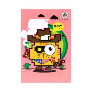 สมุดบันทึกปกอ่อน ตราช้าง รุ่น K-103 60 แกรม 30 แผ่น (คละลาย)
