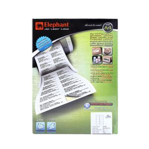 ป้ายสติ๊กเกอร์เลเซอร์ ตราช้าง เบอร์ 18-046 (99x38.1mm)
