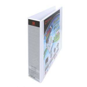 แฟ้ม 3 ห่วง ตราช้าง ปก PP TEARSEAL รุ่น 7360 ขนาด A4 สีขาว
