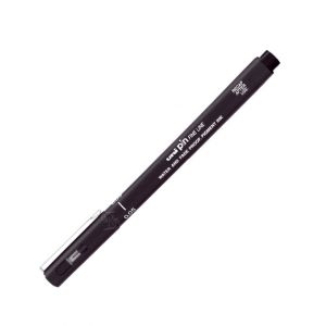 ปากกาหัวเข็ม UNI PIN 005-200(S) สีดำ 