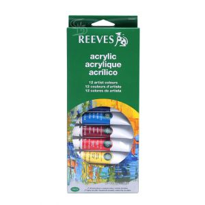 สีอะคริลิค Reeves ชุด 12X10 มล. 8493200