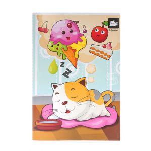 สมุดนักเรียน ตราช้าง Q106 60 แกรม 80 แผ่น (คละลาย)