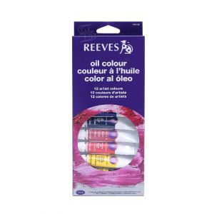 สีน้ำมัน Reeves ชุด 12 สี 10 มล. #8594300