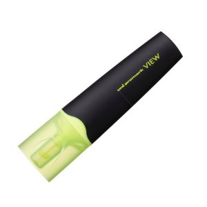 ปากกาเน้นข้อความ UNI Promark View USP-200 สีเหลืองสะท้อนแสง