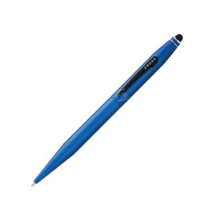 ปากกา Cross Tech 2 Metallic Blue Ballpoint Pen #AT0652-6