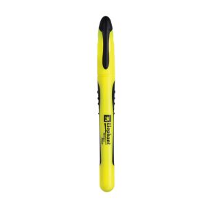 ปากกาเน้นข้อความ ตราช้าง Smart สีเหลือง แพ็ค 12 แท่ง (1 แถม 1)